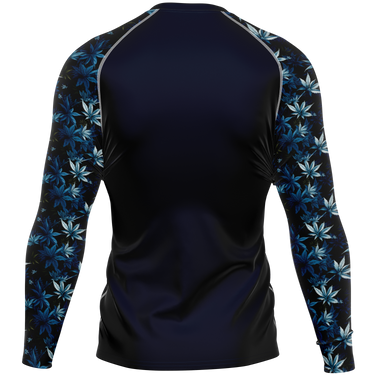 Chokefish™ Long Sleeve Rashguard Cannabis Men's Shirt-005-2